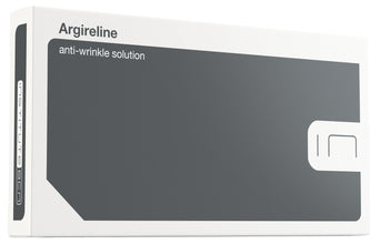 Argireline Serum, caja de 10 ampollas de solución de Argireline al 5%, conocida como acetil hexapéptido-3, los beneficios son reducción de arrugas, antienvejecimiento, uso tópico.