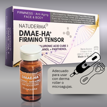 vial DMAE para combatir la flacidez de 10 ml y dermapen o dermaroller