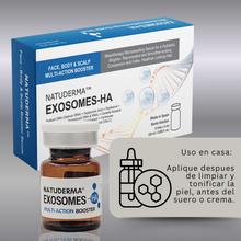 suero de exosomas para usar con dermaroller microagujas en caja de 5 viales de 5 ml  