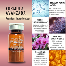 Vial de mesoterapia PDRN, ácido hialurónico y células madres para microneedling suero estetico dermapen