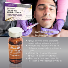 Tratamiento tensor con DMAE vial 10 ml y aplicacion