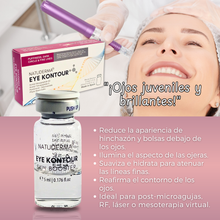 Mesoterapia facial inyectable para manchas en los ojos y bolsas de Natuderma Eye Kontour en vial de 5 ml