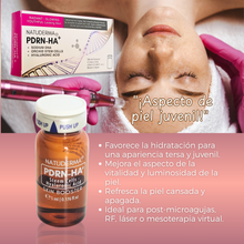 Tratamiento de Mesoterapia con PDRN para rostro, cuerpo y cuero cabelludo en vial de 5 ml para aplicar con microagujas
