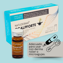 Mesoterapia para cabello y calvicie  Scalpforte de natuderma en  caja