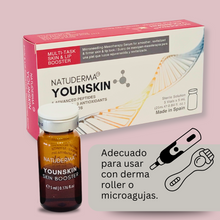 Caja de Suero Estetico Natuderma para hidratacion y uso con microagujas