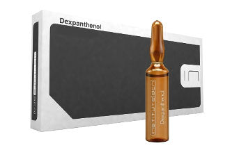 Dexpantenol, Sérum para el crecimiento del cabello, Sérum para piel seca, Mesoterapia Instituto BCN, Sérum Microneedling, caja 10 ampollas.