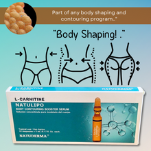 l carnitina como se inyecta SOLUCIÓN L-CARNITINA PLUS Tratamiento ideal para quemar grasa localizada y  combatir la celulitis, ya que su ingrediente principal, el derivado  aminoácido l-carnitina actúa directamente sobre el metabolismo de los  lípidos, oxidando los