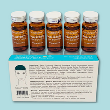 Mesoterapia Exosomas para alopecia y cuero cabelludo Scalpforte de natuderma en  caja de 5 viales de 5 ml